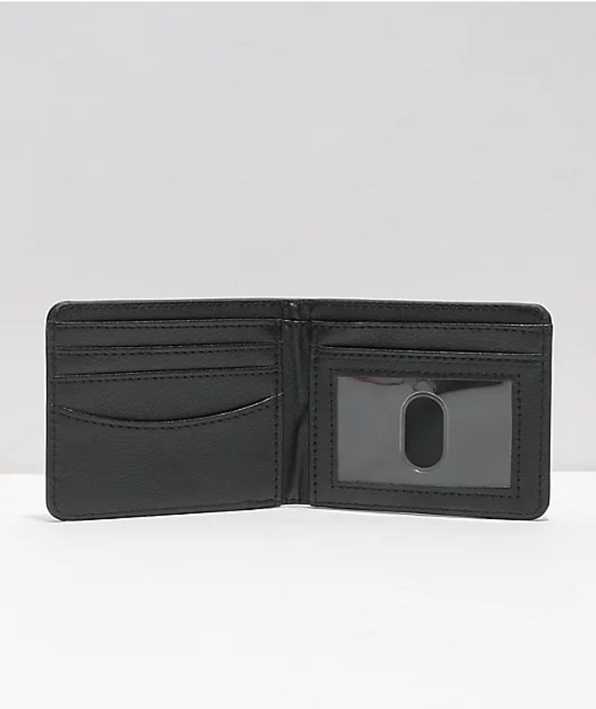Artist Collective Don't Care White Bifold Wallet