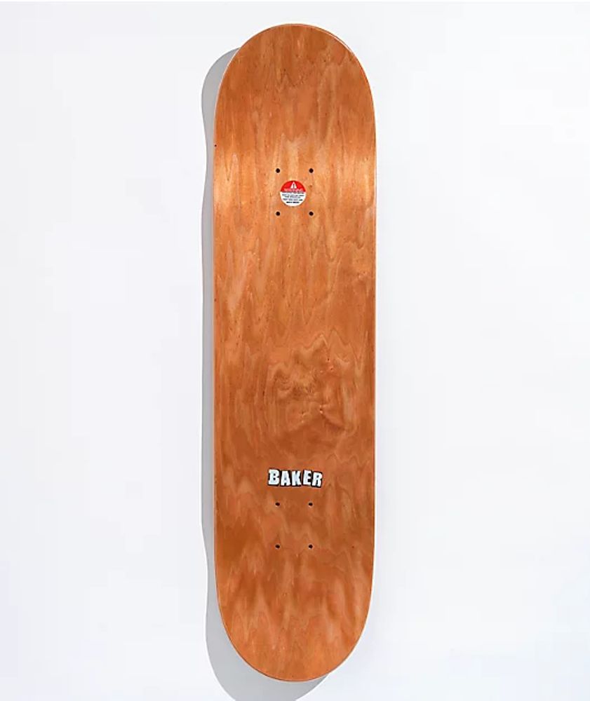 Baker Dollin Sketch Brand Logo 8.0" Skateboard Deck