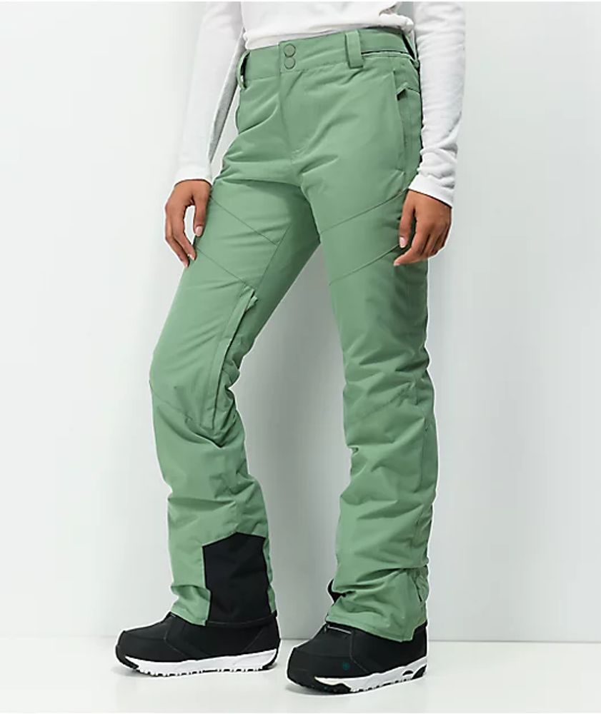 Green 10K Snowboard Pants 