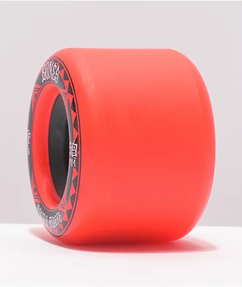 Bones Roughriders ATF 59mm 80a Red Cruiser Wheels