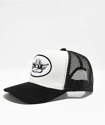 Boys Lie Eclipse Black & White Terry Trucker Hat