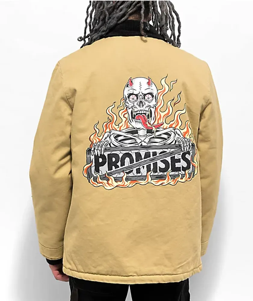 Broken Promises Louis Khaki Gas Jacket