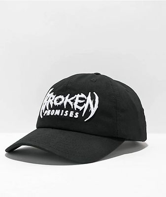 Broken Promises Mania Black Strapback Hat