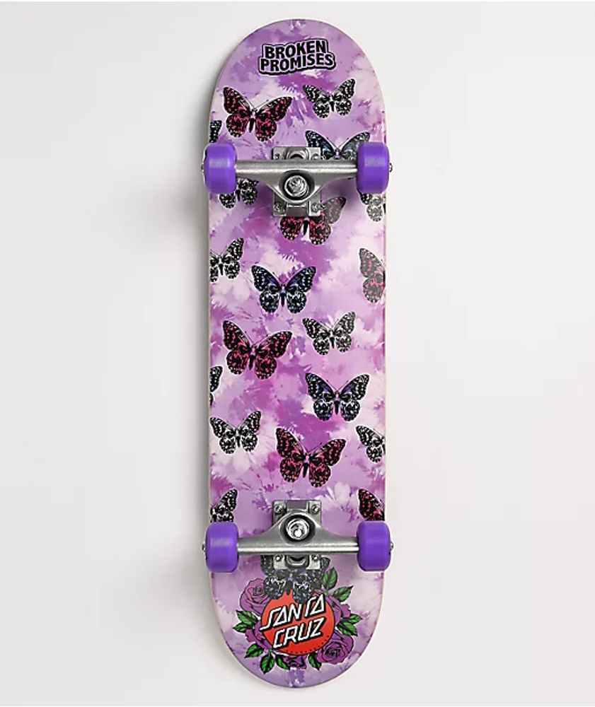 Broken Promises x Santa Cruz Flutter 7.75" Skateboard Complete