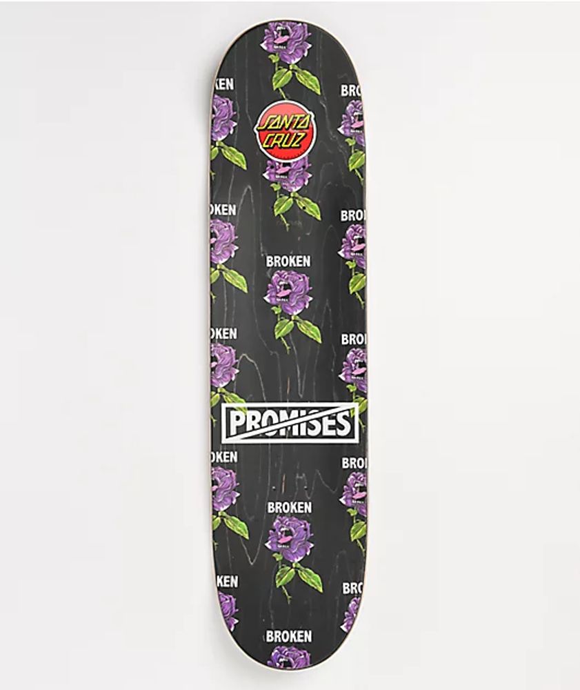 Broken Promises x Santa Cruz Thornless 8.0" Skateboard Deck