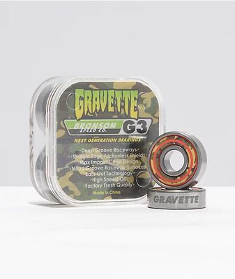 Bronson Gravette G3 Skateboard Bearings