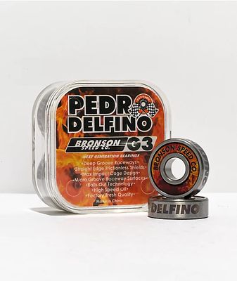 Bronson Pedro G3 Skateboard Bearings