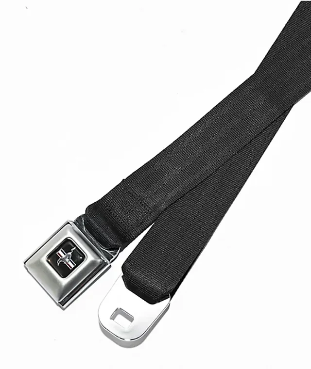 Buckle Down Sheesh Black Buckle Web Belt