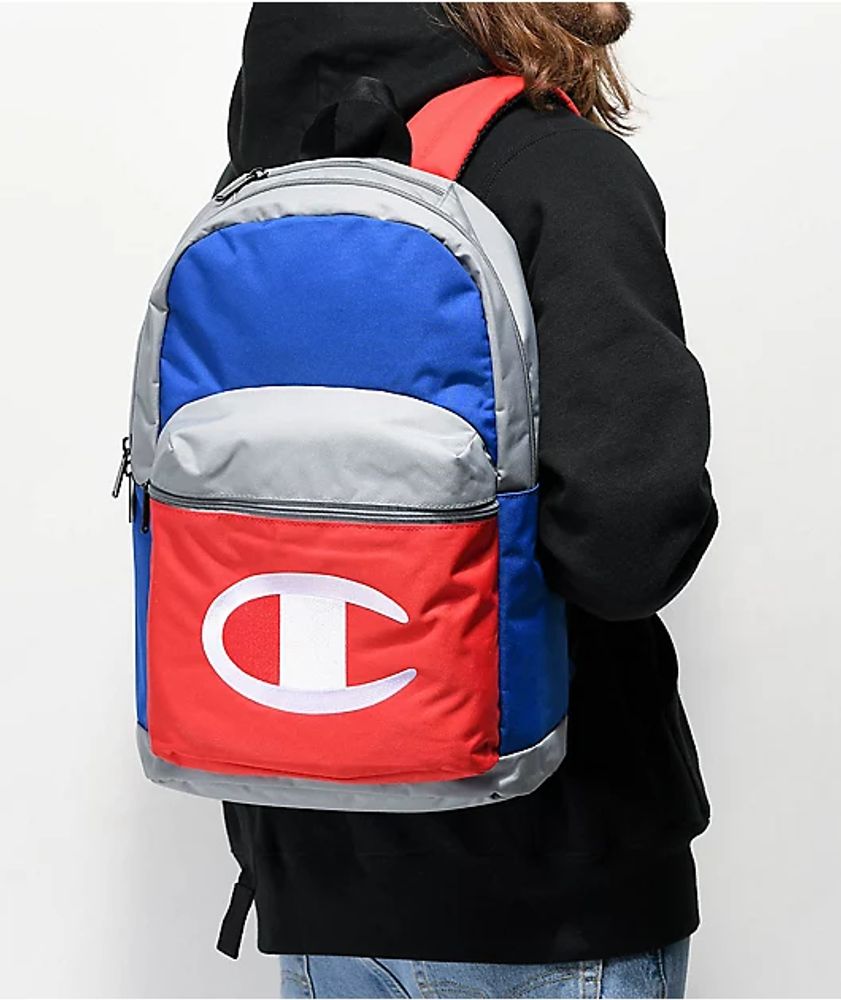 champion blue backpack
