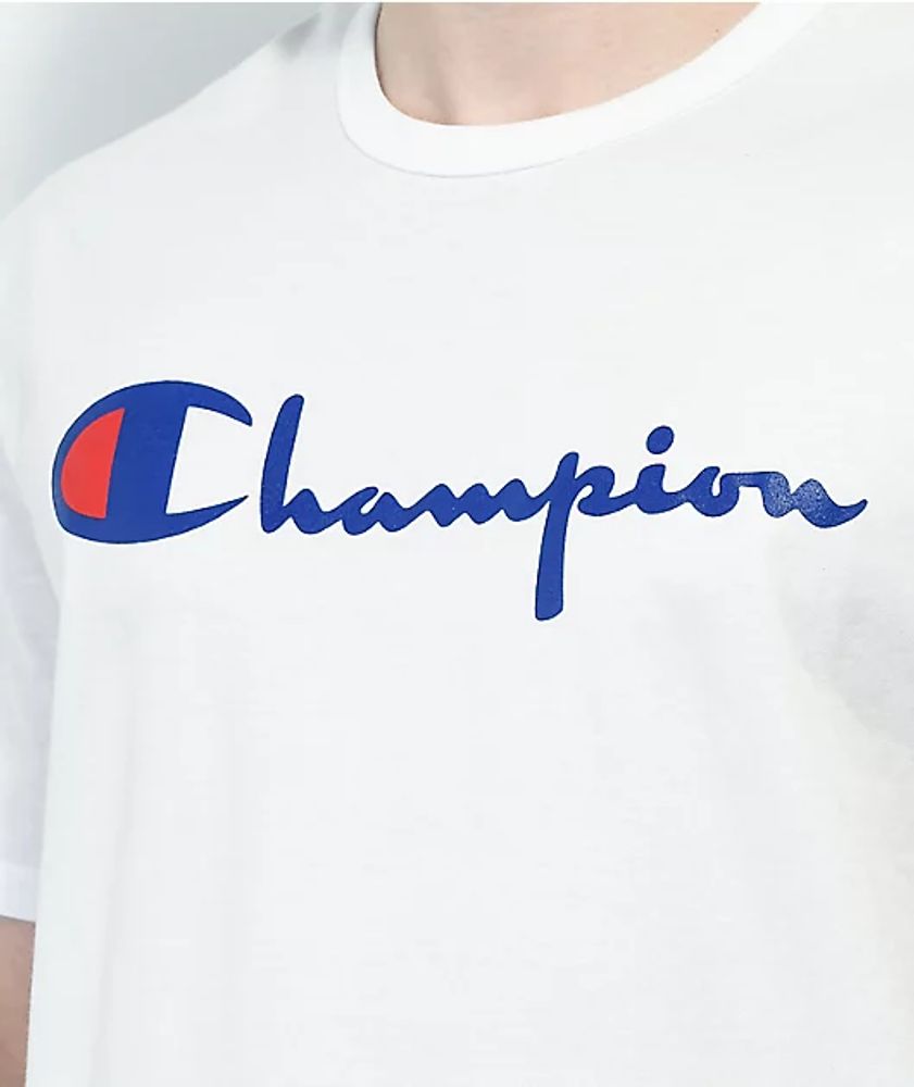 Champion Lightweight White T-Shirt