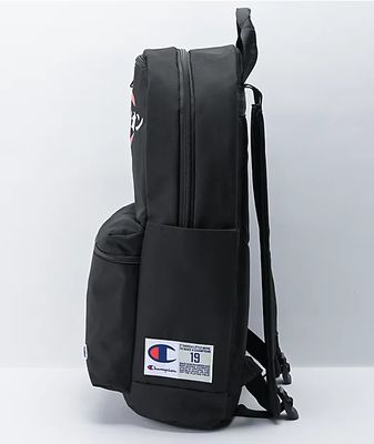 champion supercize 3.0 kanji black backpack