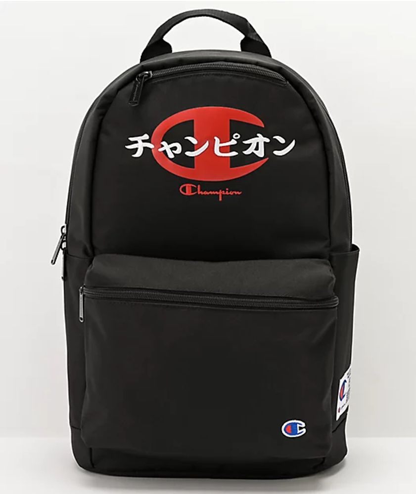Champion Supercize 3.0 Kanji Black Backpack