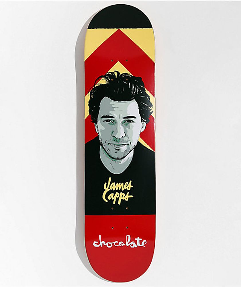 Chocolate James Portrait 8.0" Skateboard Deck