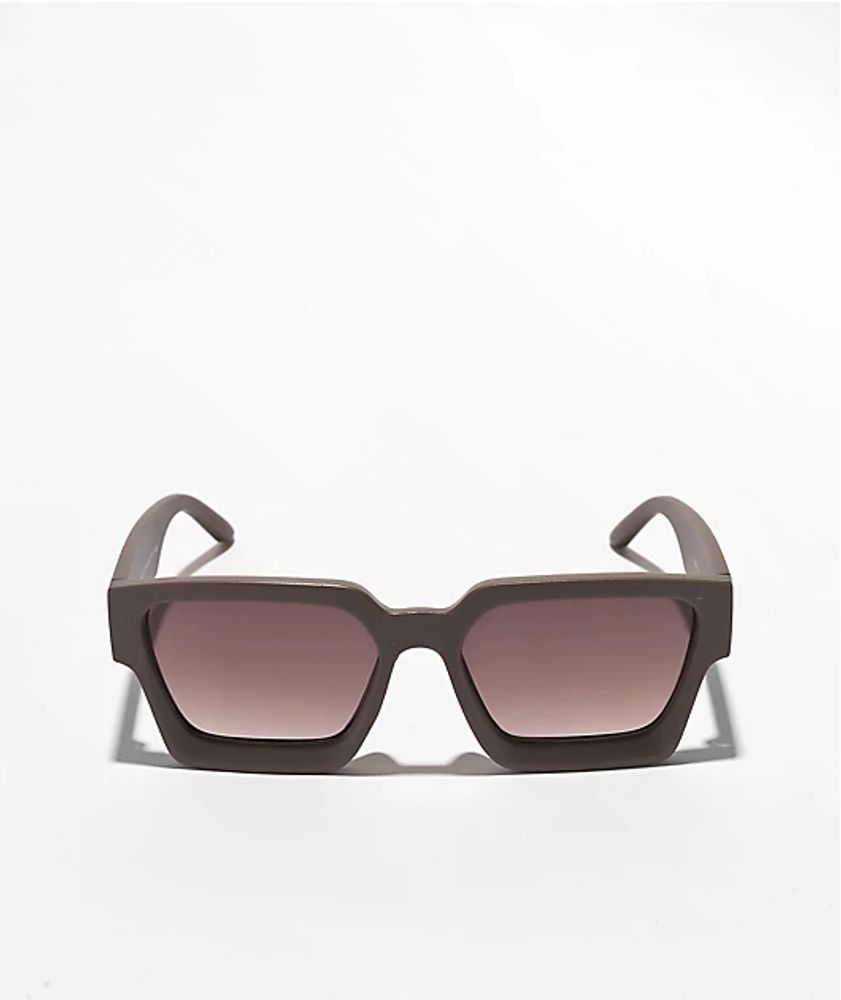 Chunky Chocolate Square Sunglasses