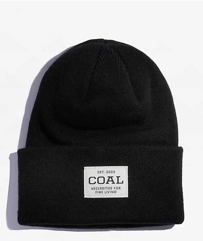 Coal The Uniform Black Beanie