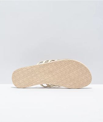 Cobian Aloha Bone Multi-Strap Sandals
