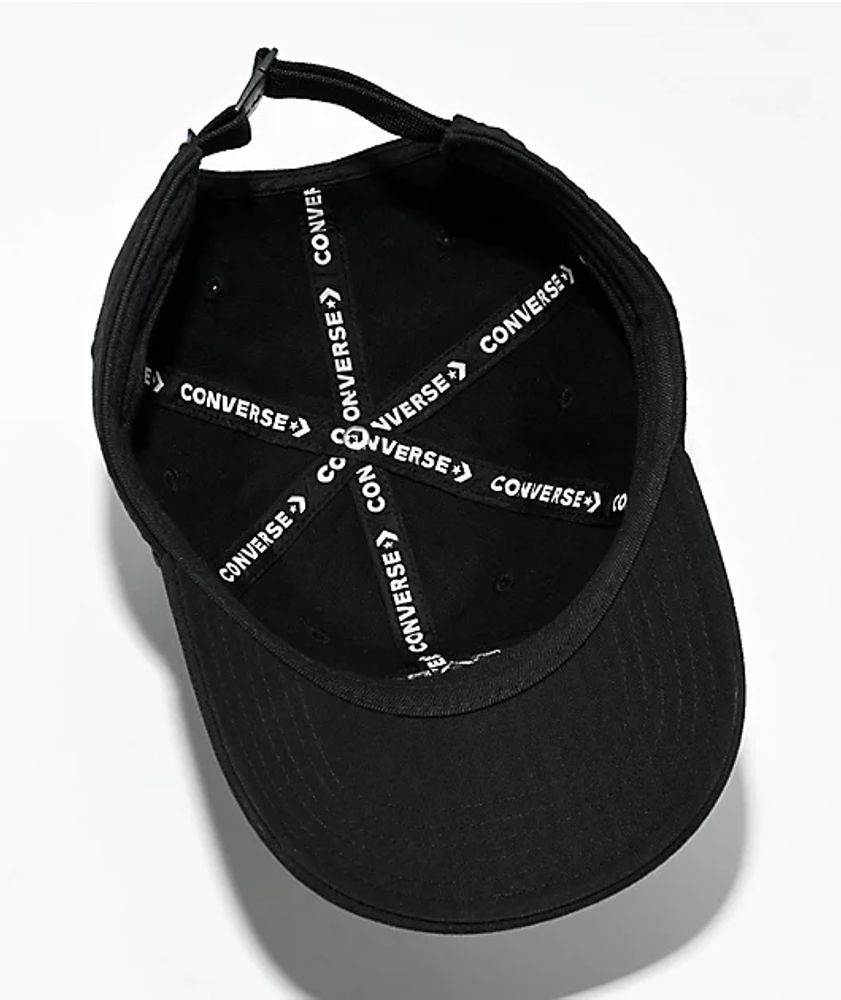 Converse CONS Black Strapback Hat