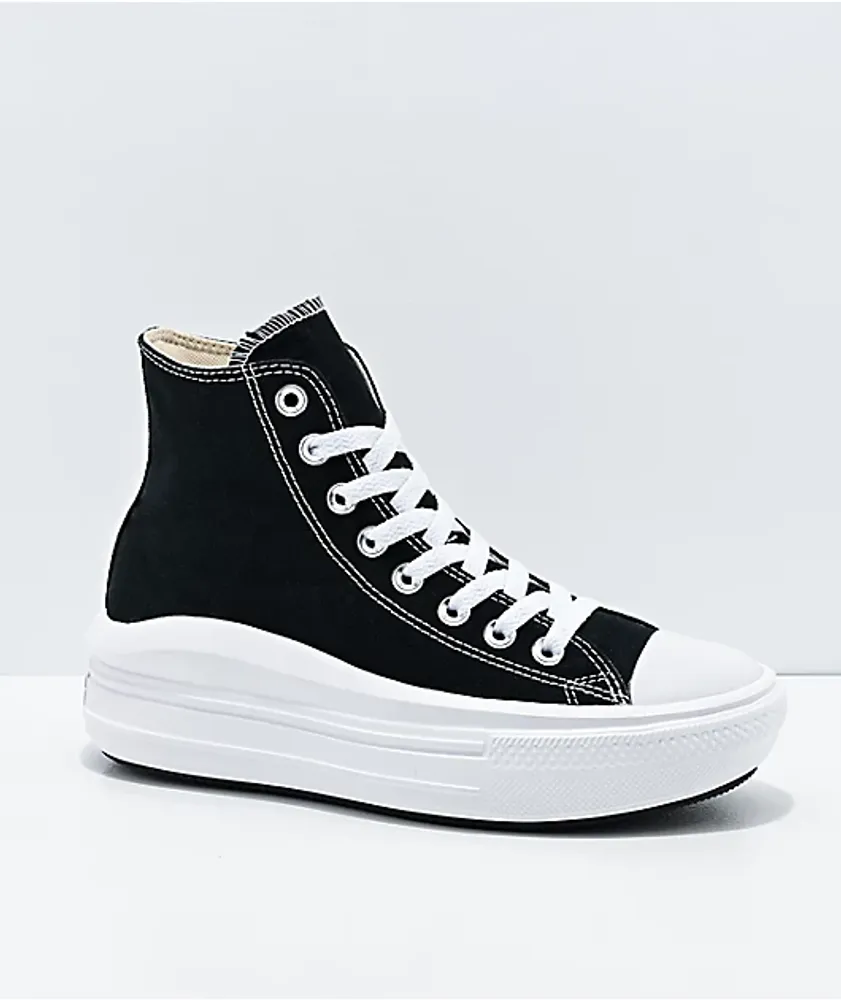 Spektakel lelijk Oppervlakkig Converse Chuck Taylor All Star Move Hi Black & White Platform Shoes |  Foxvalley Mall
