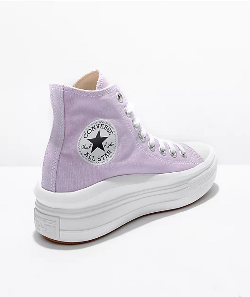 Weinig Met name Banzai Converse Chuck Taylor All Star Move Pale Purple High Top Platform Shoes |  Mall of America®