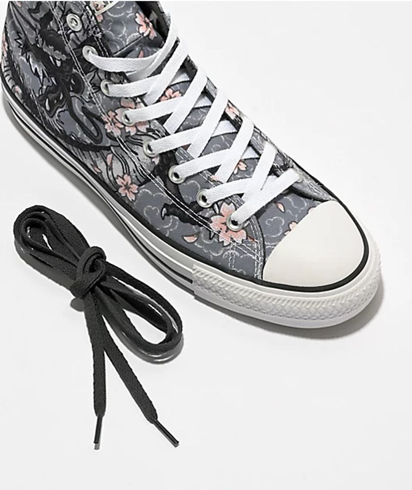 Converse Chuck Taylor All Star Pro Storm Wind Grey High Top Skate Shoes