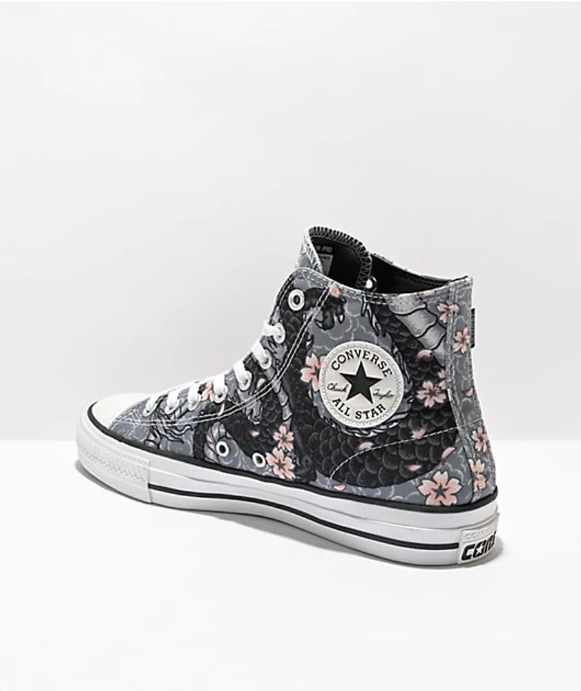Converse Chuck Taylor All Star Pro Storm Wind Grey High Top Skate Shoes