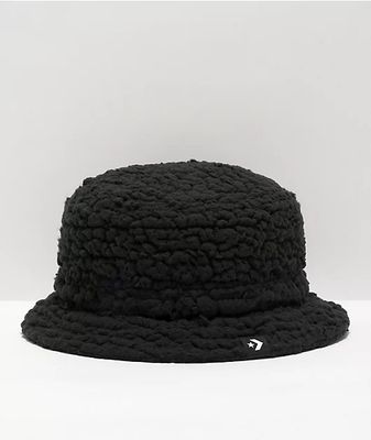Converse Sherpa Black Bucket Hat