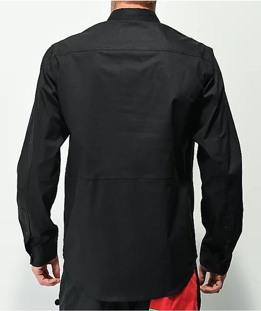 Cookies All Conditions Black Long Sleeve Button Up Shirt