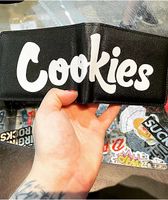 Cookies Black Bifold Wallet