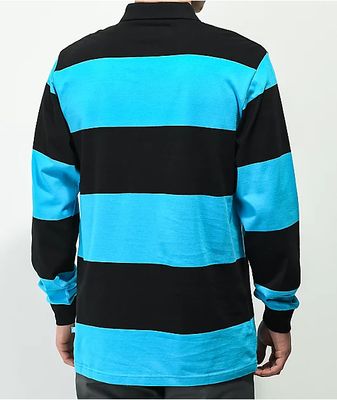 Cookies Changing Lanes Blue & Black Polo Shirt