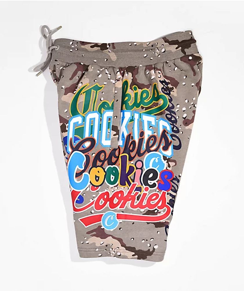 Cookies Infamous Desert Camo Sweat Shorts