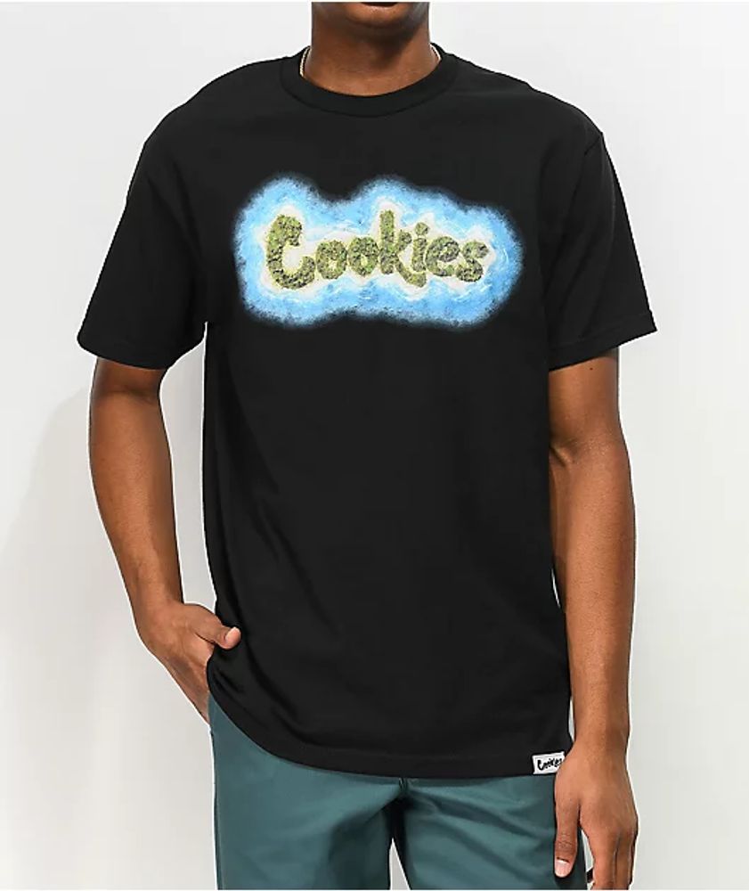 Cookies Blue Sky Navy & Light Blue Tie Dye T-Shirt