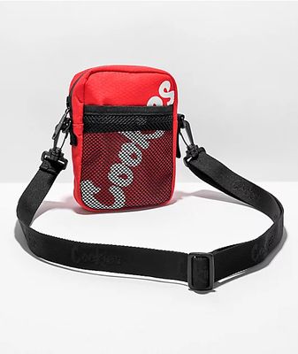 Cookies Layers Smell Proof Red Shoulder Bag