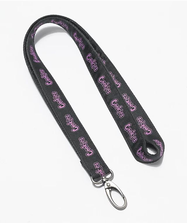 Cookies OG Black & Purple Lanyard | Metropolis at Metrotown