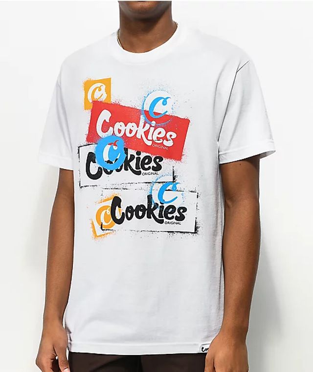 Cookies Posted White T-Shirt 