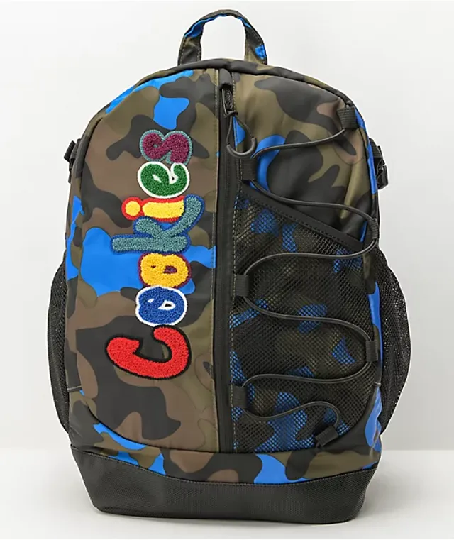 Cookies Bungee Yellow Camo Smell Proof Backpack