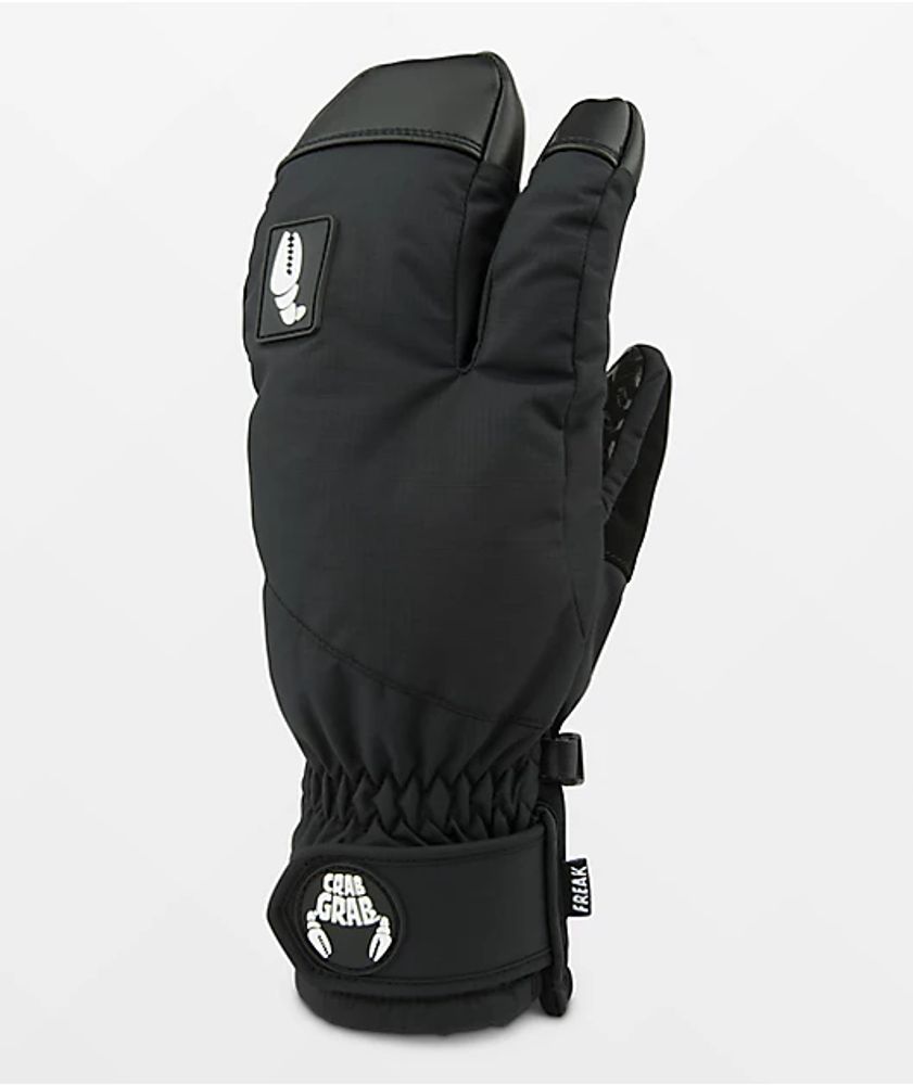 trigger finger snowboard mittens