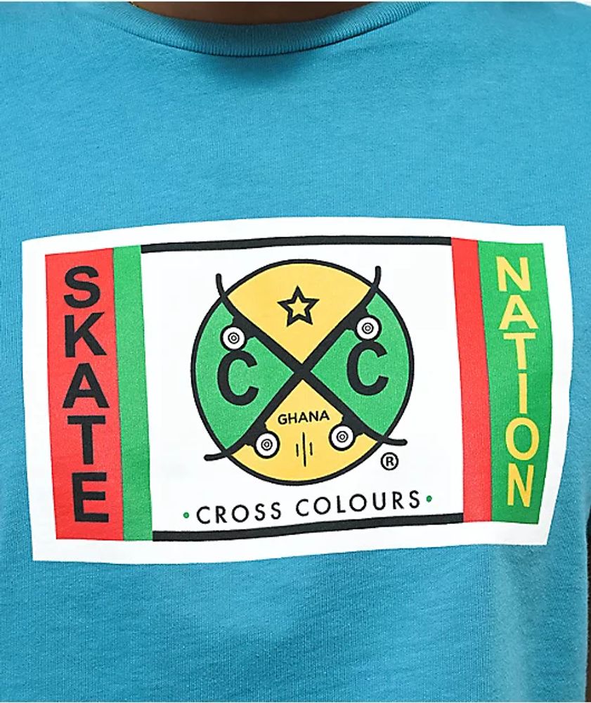 skate nation usa t shirt
