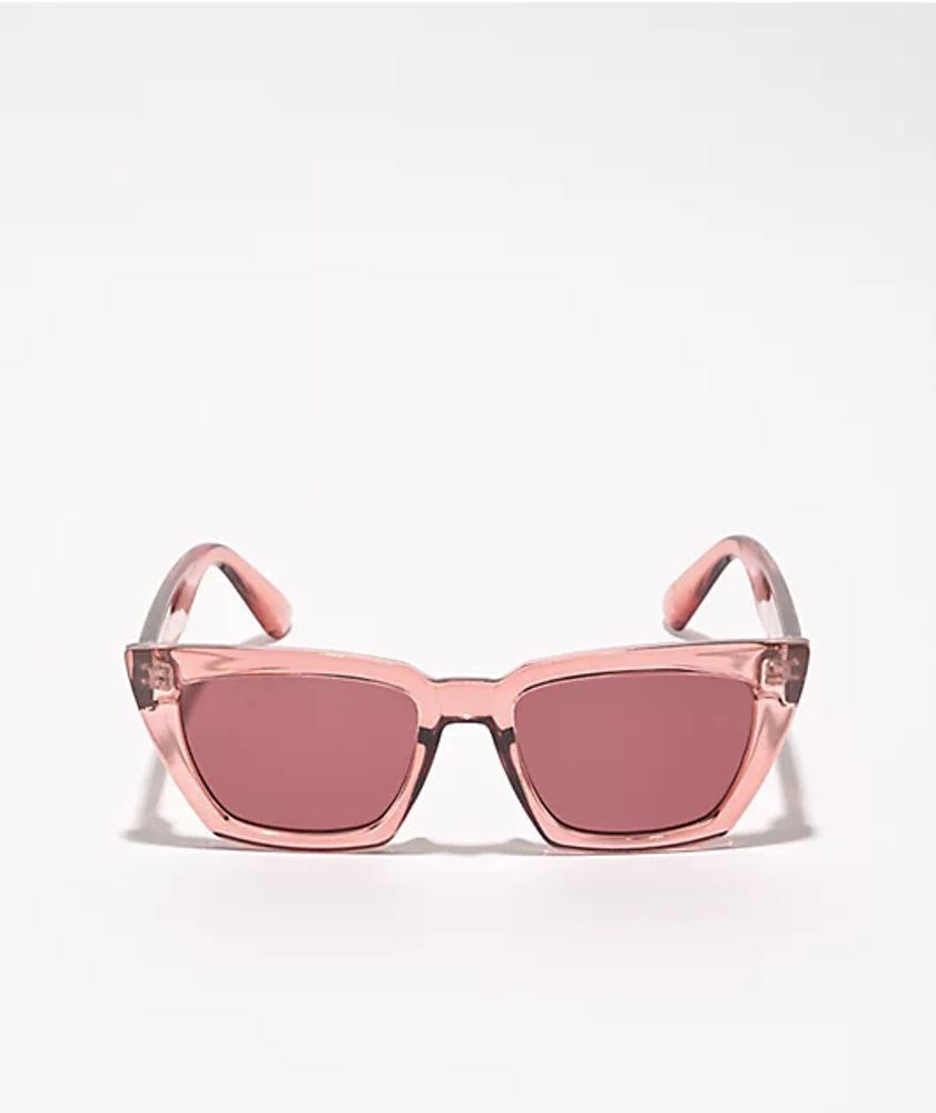 Crystal Rose Cat Eye Sunglasses