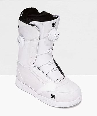 DC Lotus White Women's Snowboard Boots 2022