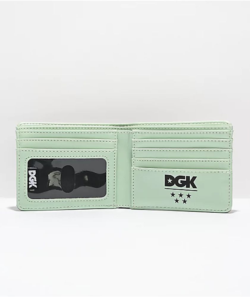 DGK Gooms Light Green Bifold Wallet