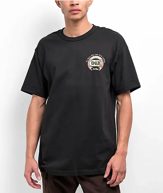 DGK Lo Side Black T-Shirt