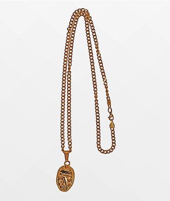 DGK Masked Gold Chain Necklace