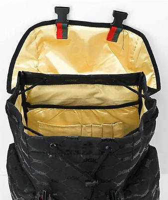 DGK Primo Black, Red & Green Backpack