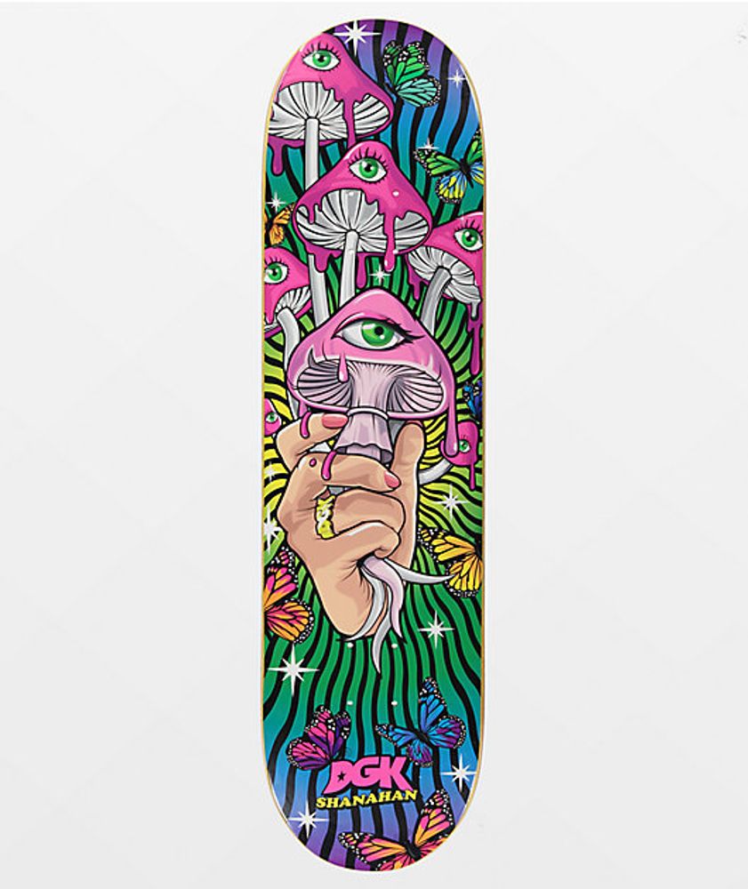 DGK Shanahan Ghetto Psych 8.25" Skateboard Deck