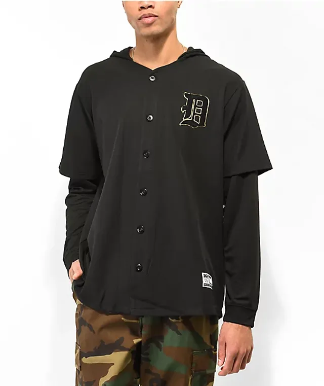 DGK, Shirts, Dgk Mens Baseball Jersey Greyblackwhite Medium