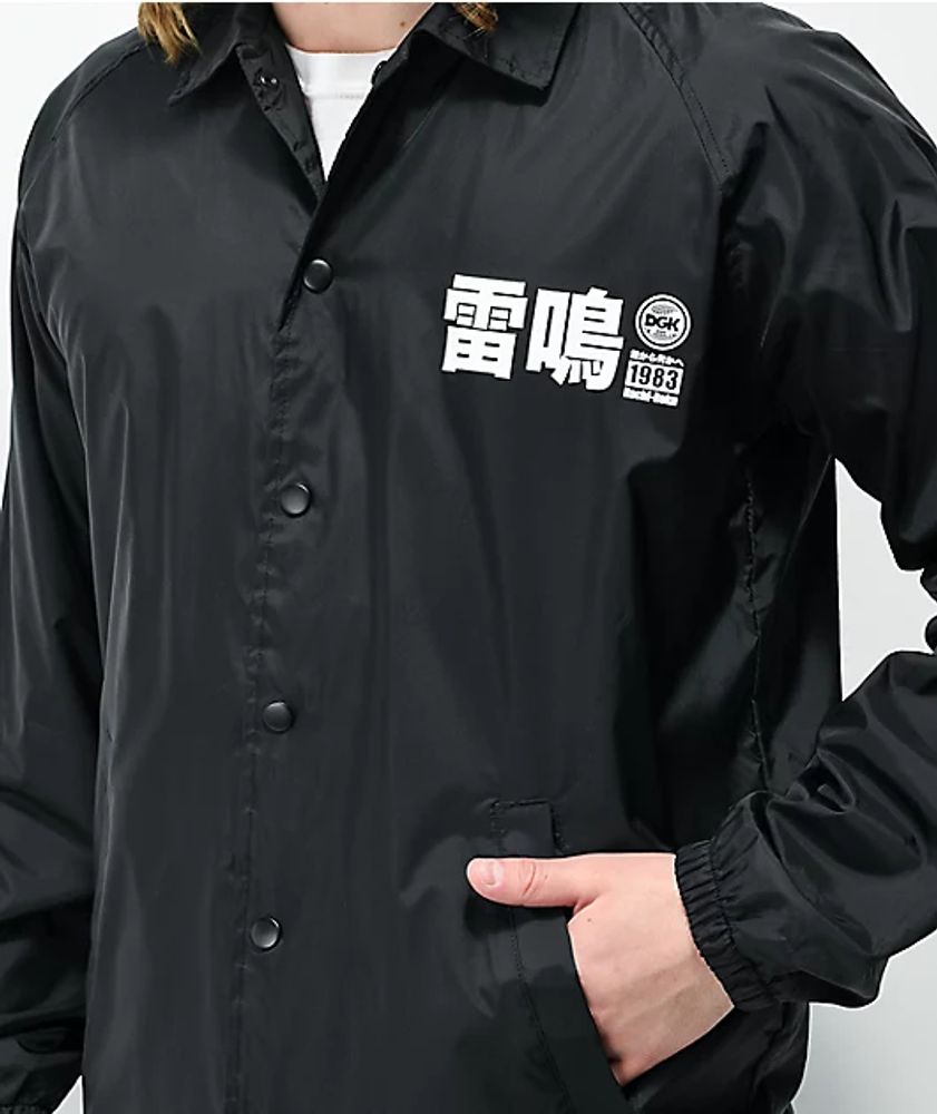 DGK Tuner Black Coaches Jacket