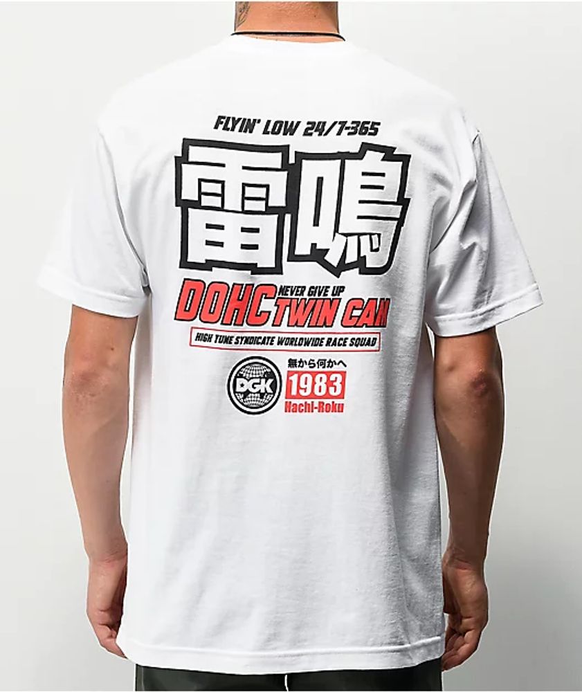 DGK Tuner White T-Shirt