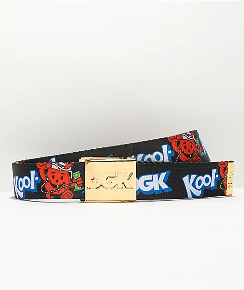 DGK x Kool-Aid Scout Black Web Belt