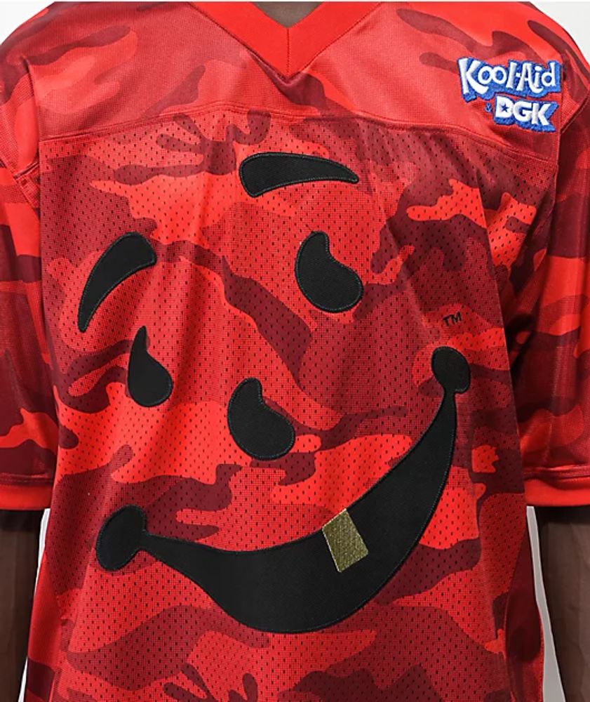 DGK x Kool-Aid Thirst Red Football Jersey