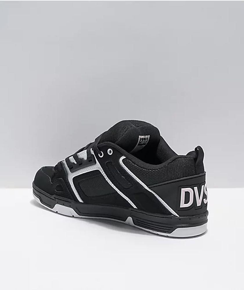 DVS Comanche Black & White Skate Shoes